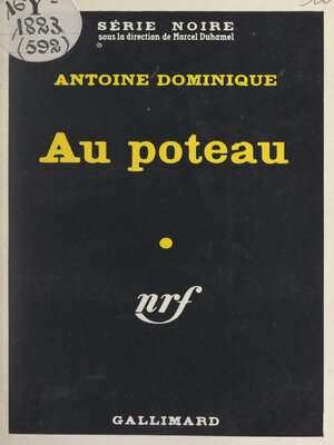 cover image of Au poteau